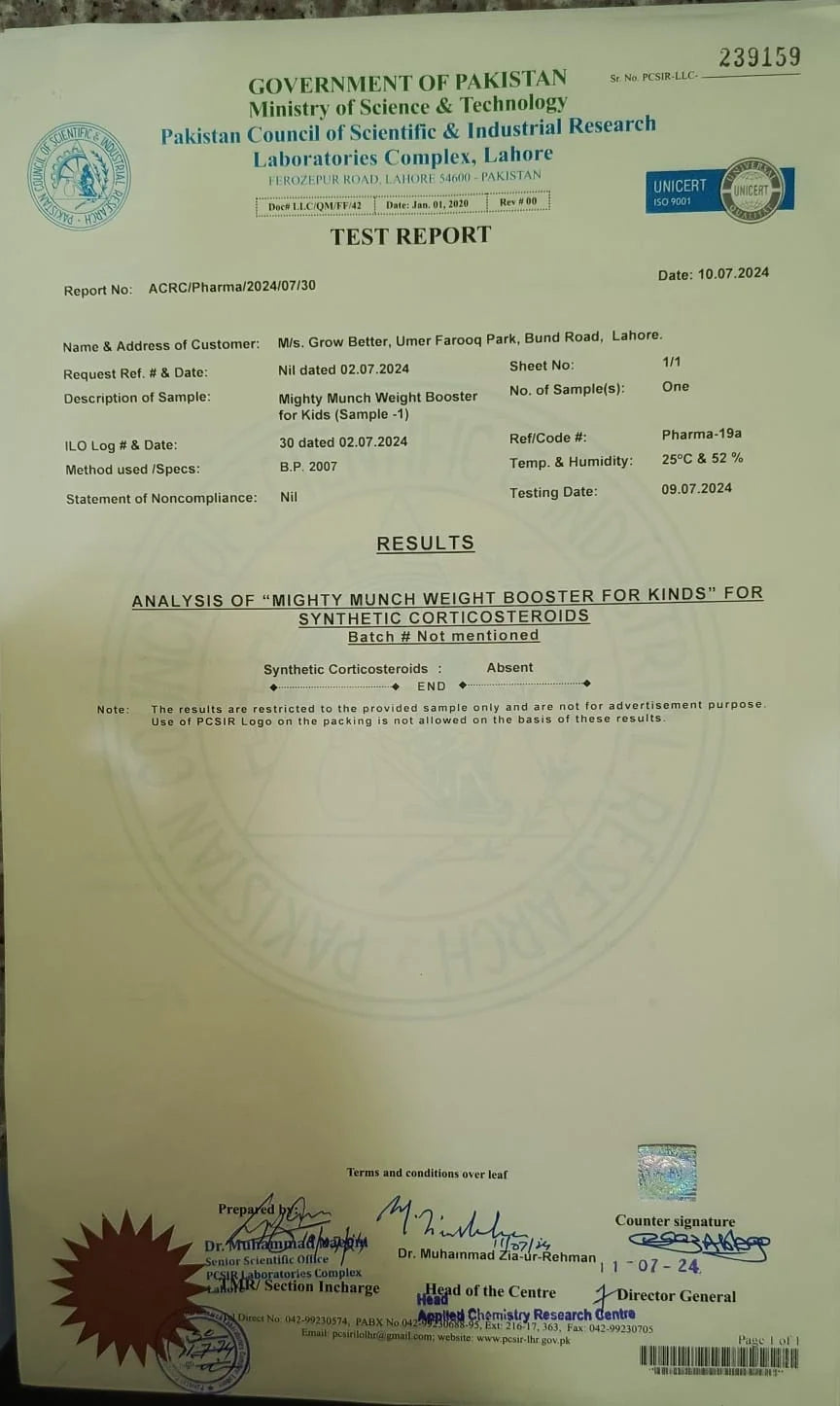 Mighty Munch - Weight Booster For Kids